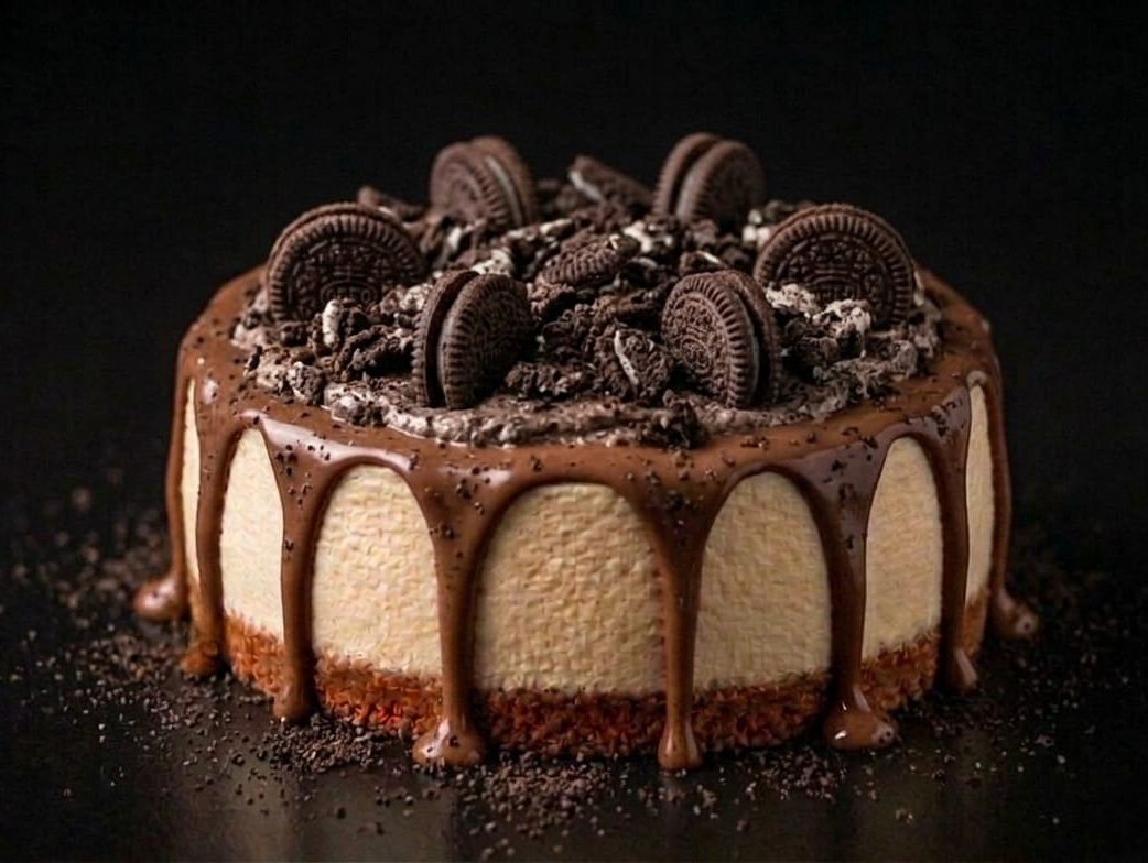 Oreo Cheesecake Circle