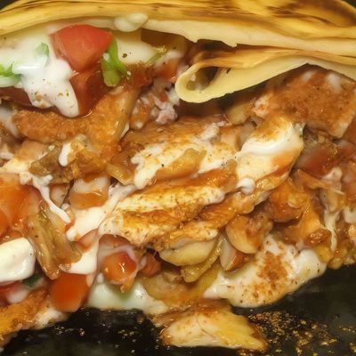 Chicken Ranch Crepe