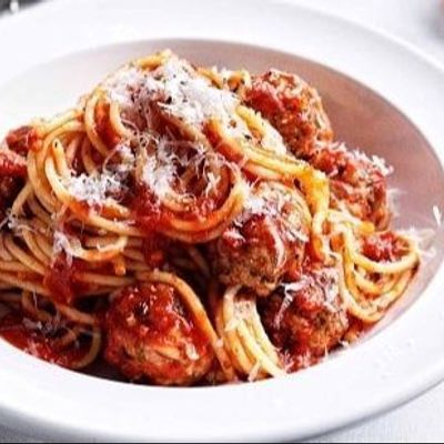 Penne Pasta with Meatballs