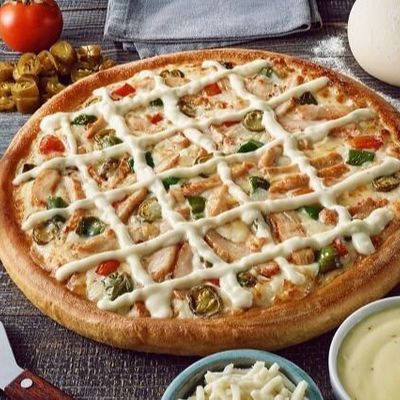 Chicken Ranch Pizza
