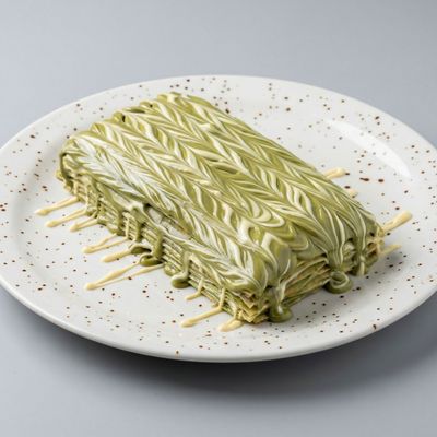 Crepe Square Pistachio