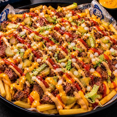 Meat Dish With French Fries