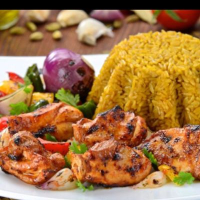 Shish Tawook meal