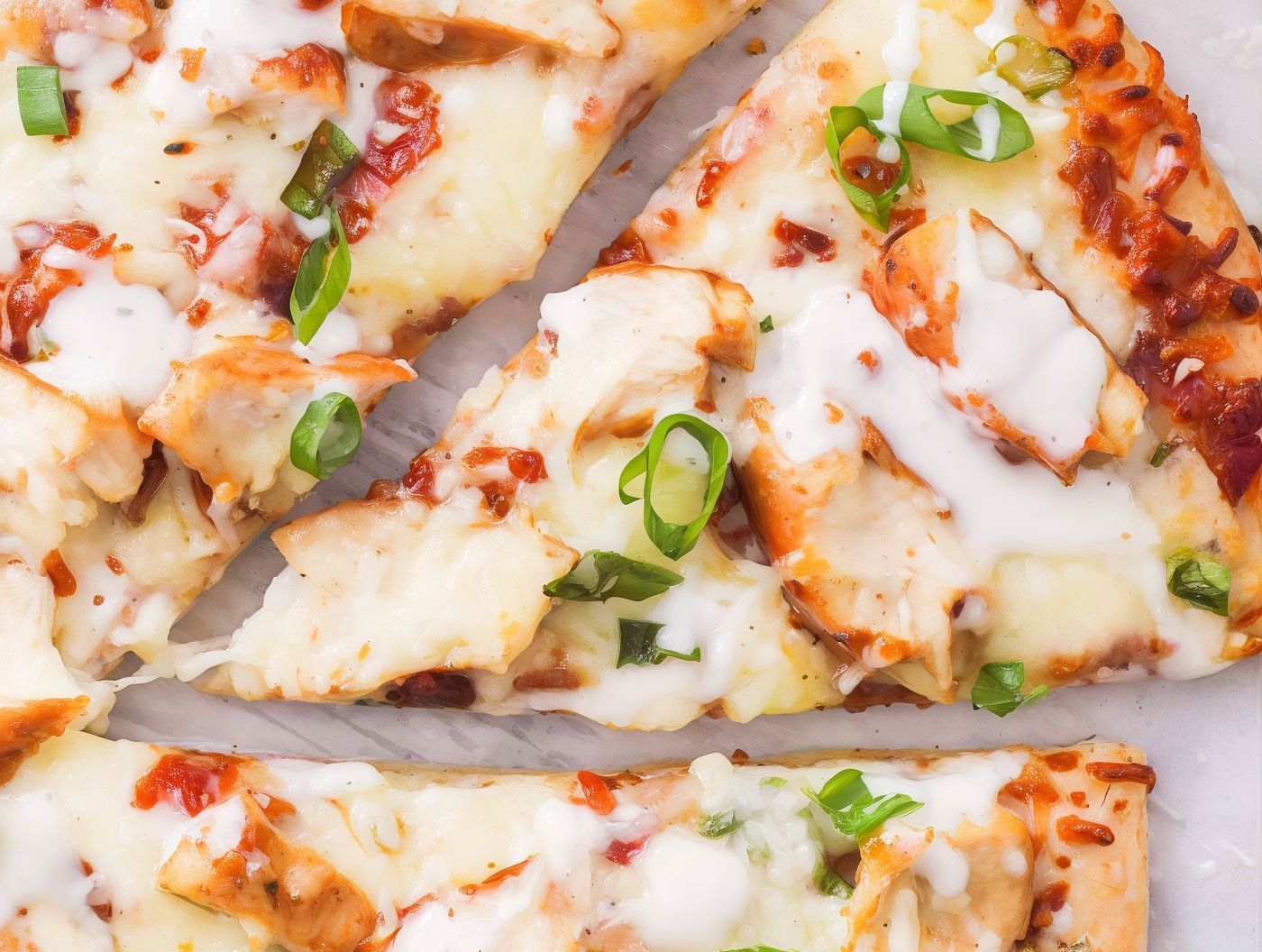 Chicken Ranch Pizza