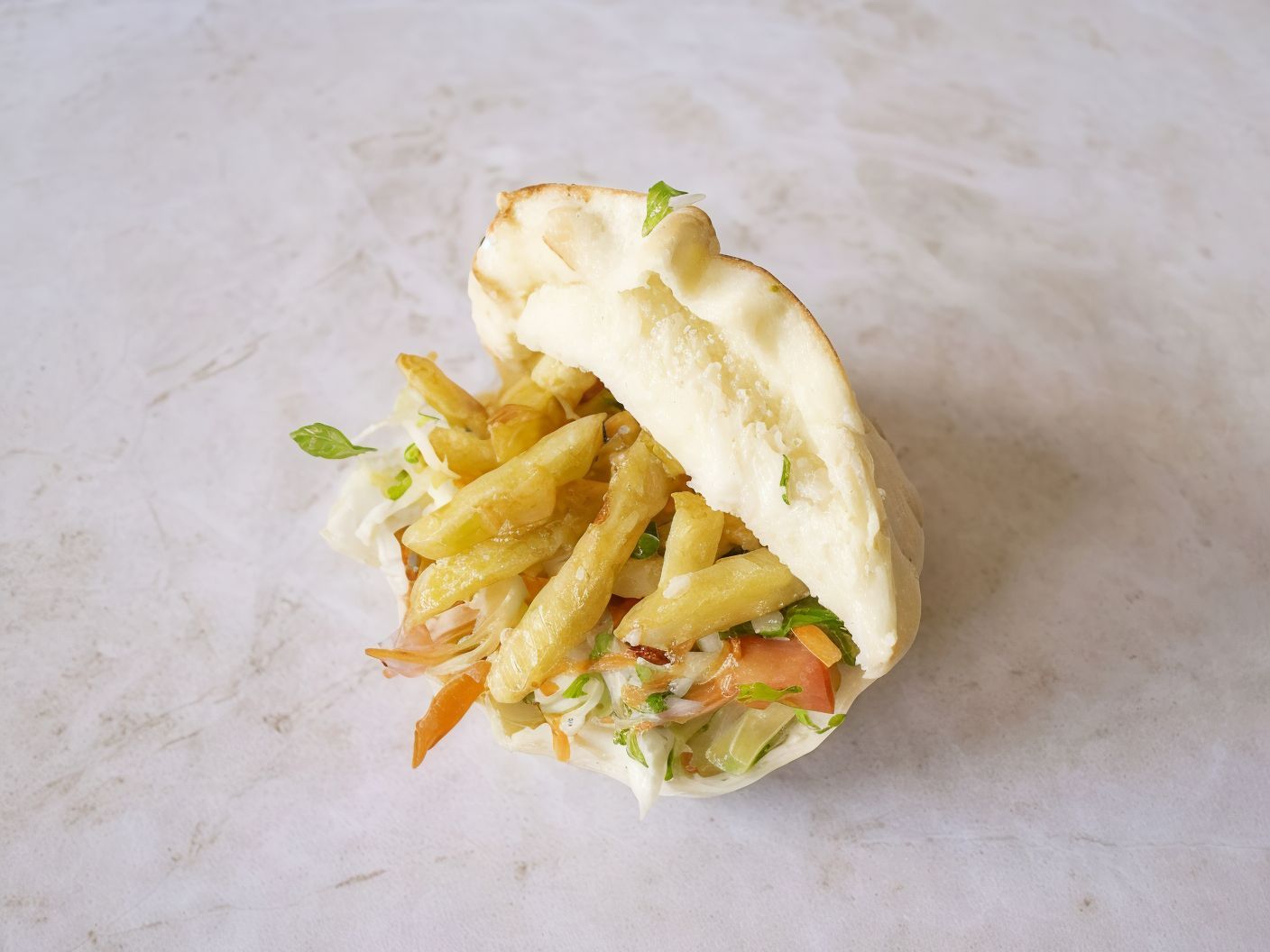 Potato On Baba Sandwich