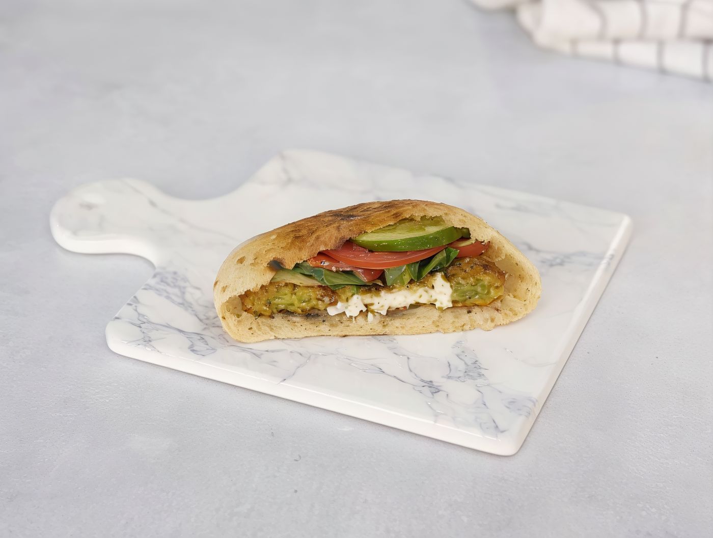 Taamia With Mozzarella shami Sandwich