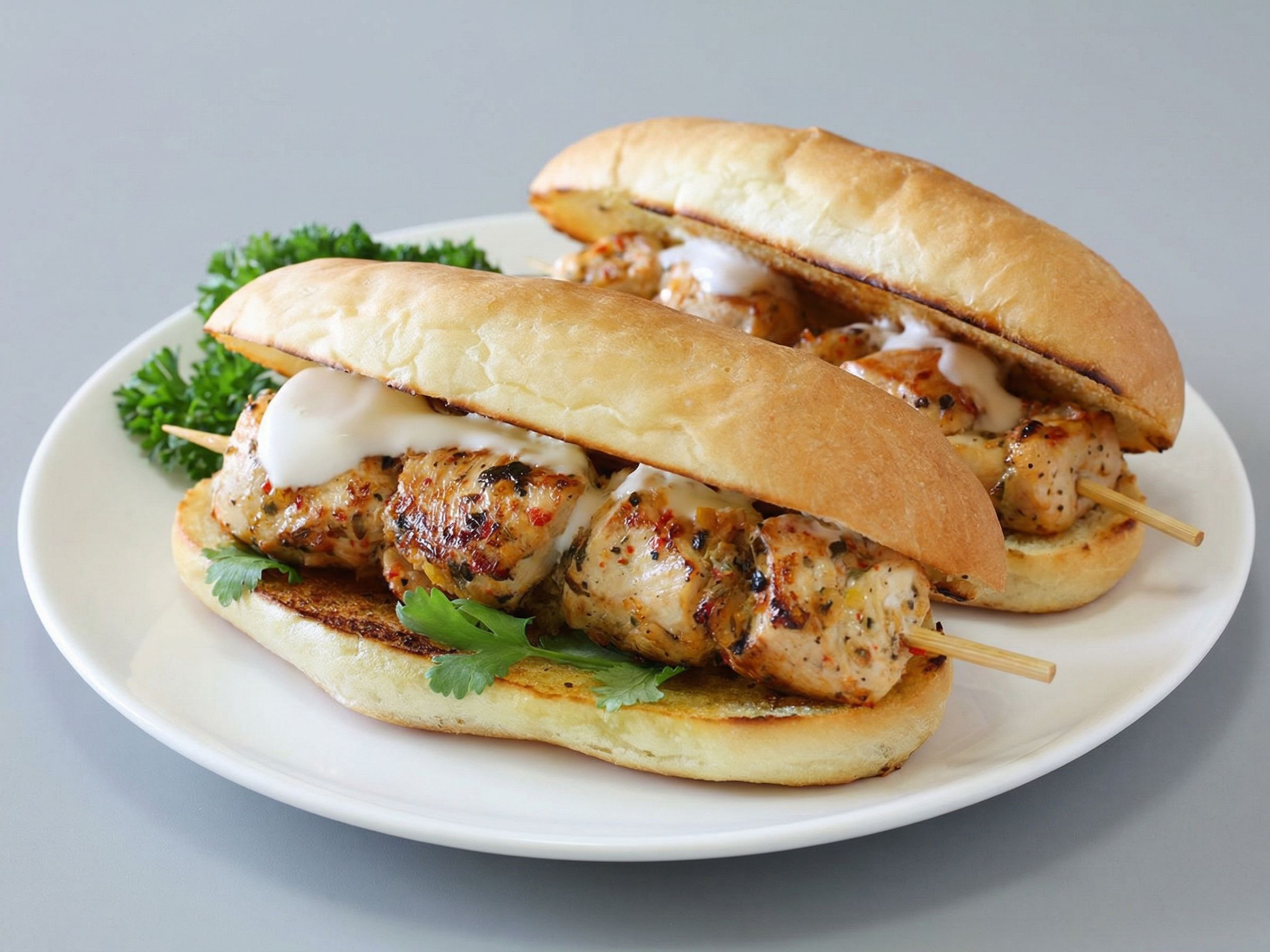 Large Shish Tawook Sandwich