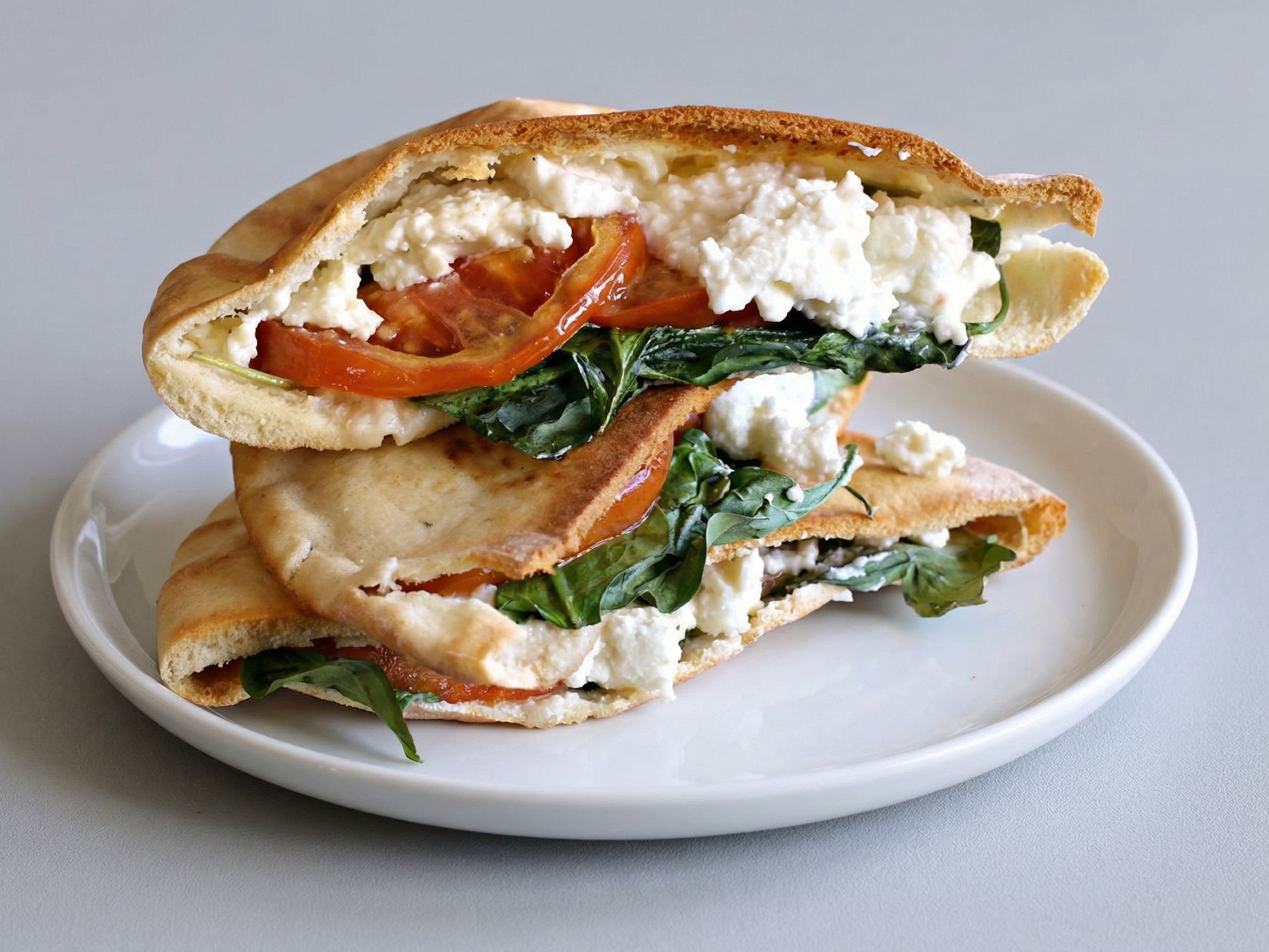 Tomato With Cheese Shami Sandwich