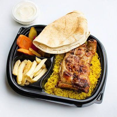 Quarter Chicken Thigh Meal