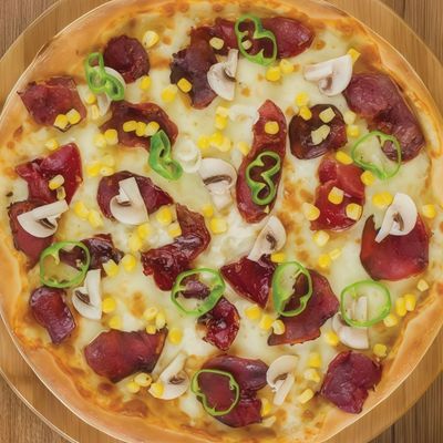 Pastrami Italian Pizza