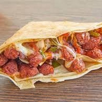 Alexandrian Sausage Crepe