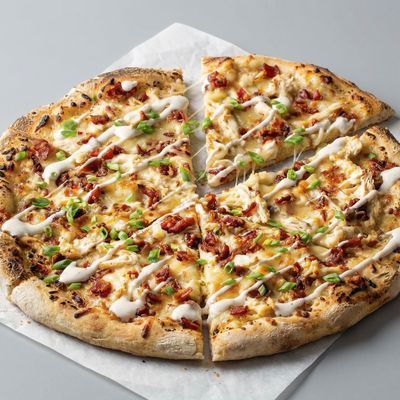 Italian Chicken Ranch Pizza