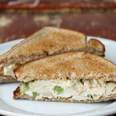 Chicken Salad Toast