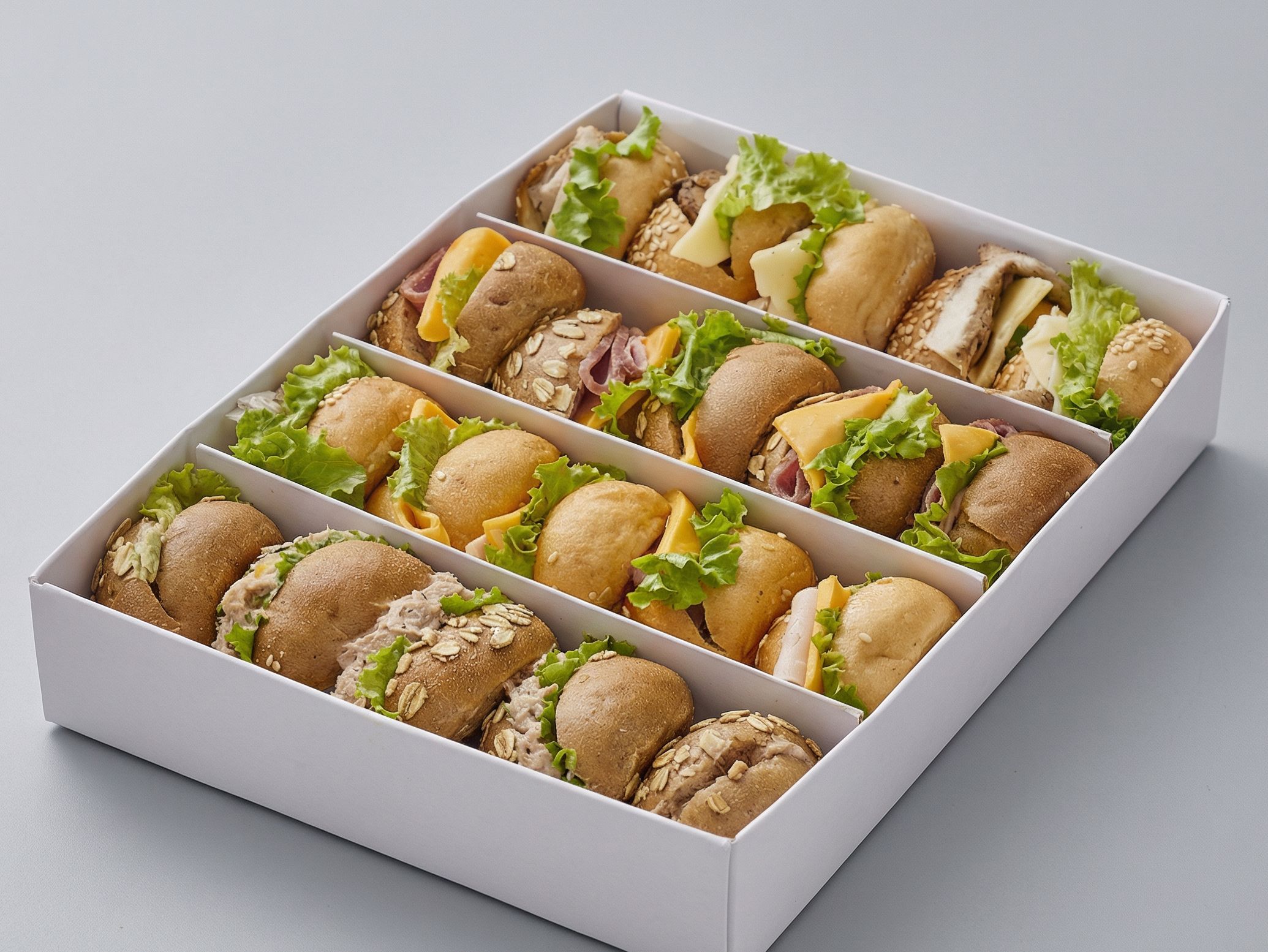 Mini sandwich box 20pcs