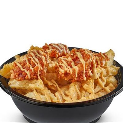 Strips cheese potato bucket