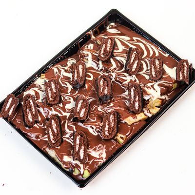 Chocolate and HoHos pie