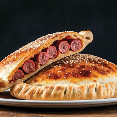 Alexandrian Sausage Calzone