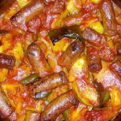 Sausage mix koshary