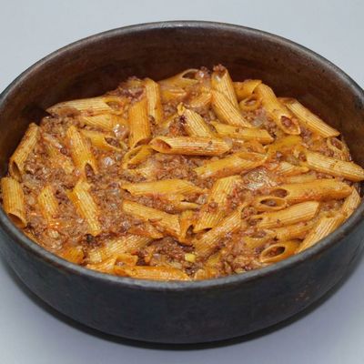 baladi meat Mozzarella Pottery casserole