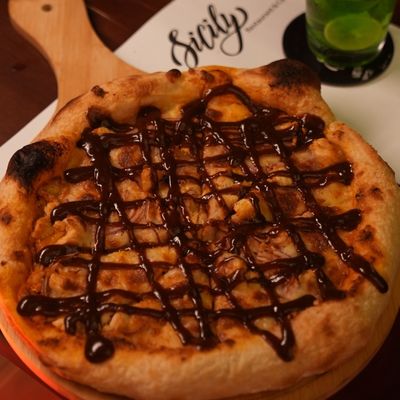BBQ Chicken pizza