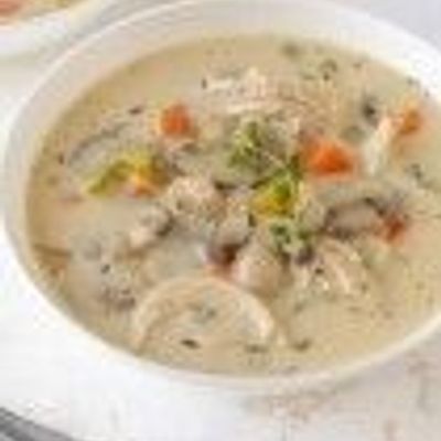 Chicken mushroom soup