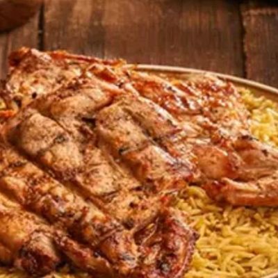 Charcoal Chicken With Rice