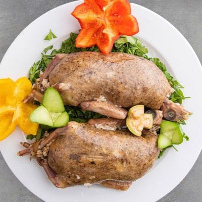2 Pair Stuffed Pigeon