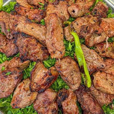 Half a kilo of kebab