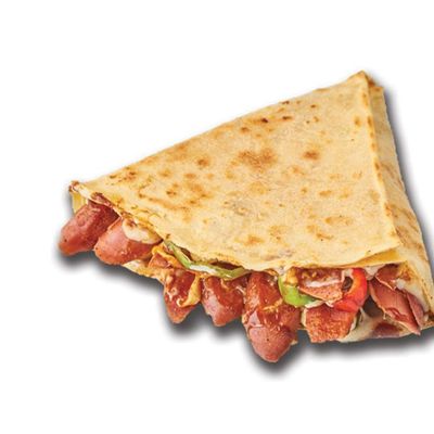 Crispy and hot dog Crepe