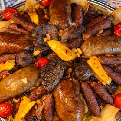 Al Baraka tray for 6 people