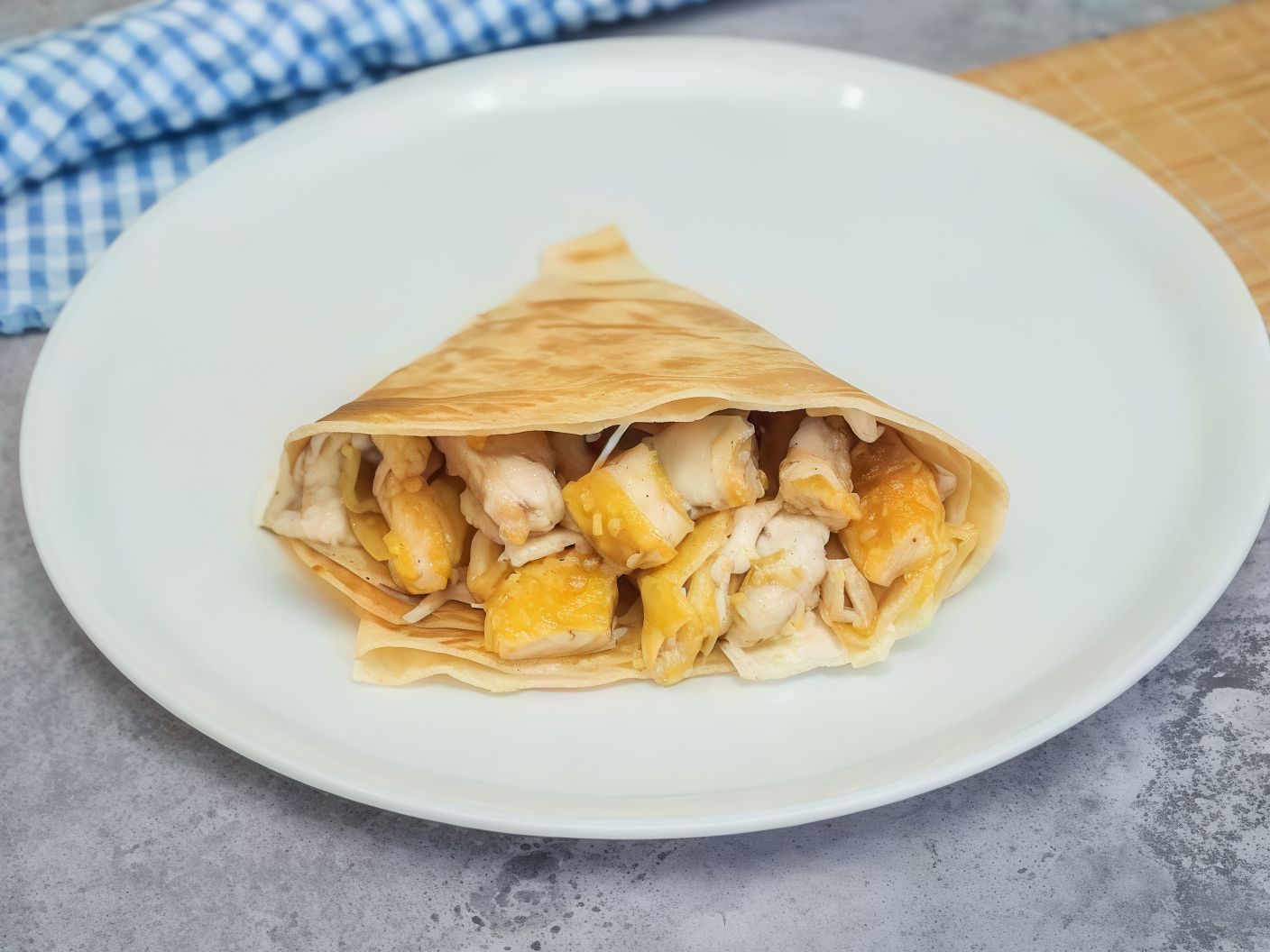 One Type Of Chicken Crepe