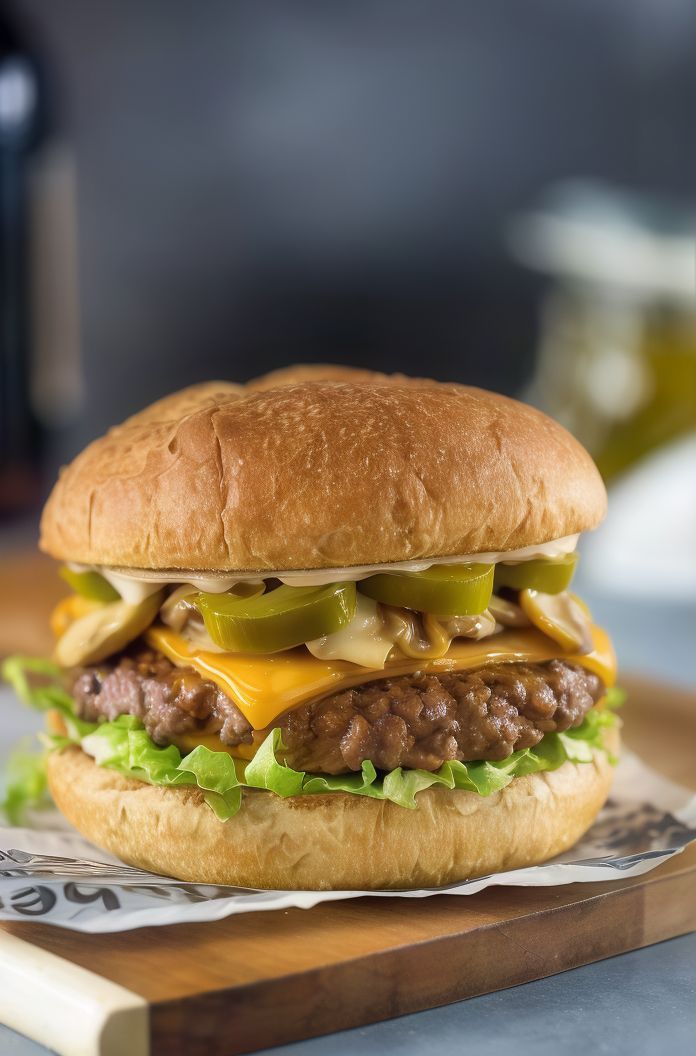 Beef Cheese Again Combo Sandwich