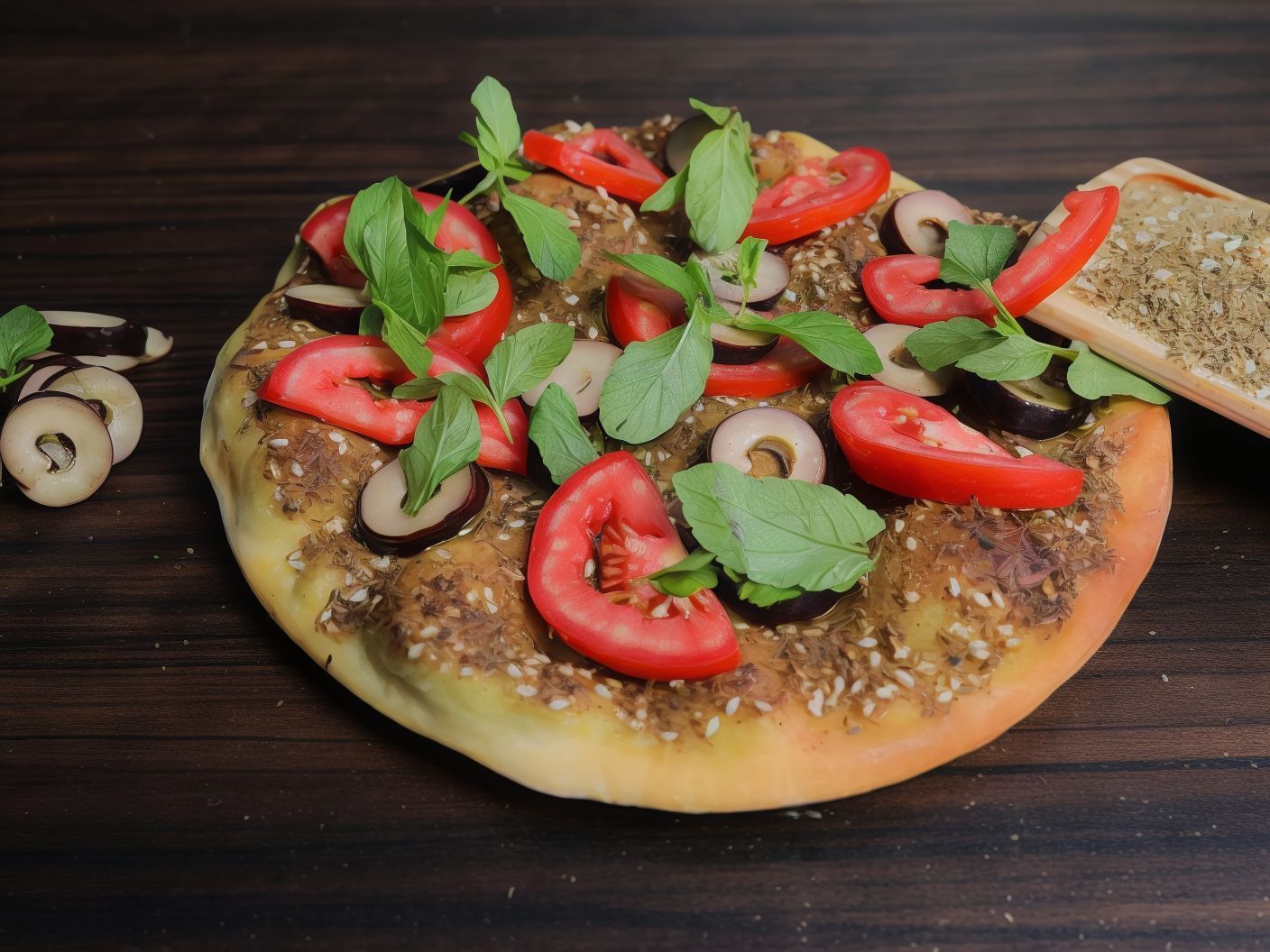 Thyme with vegetables