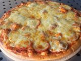 Delicious Pastrami Pizza