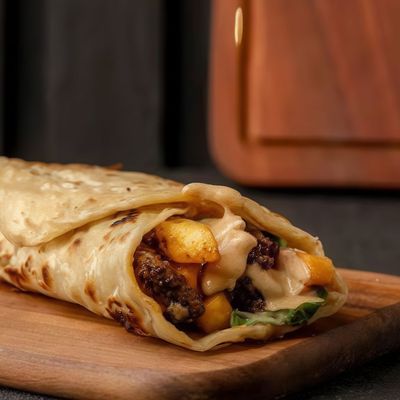 Burger Paratha