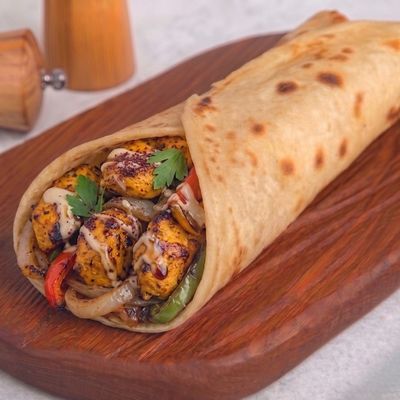 Shish Tawook Paratha