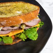 Roast Beef Sourdough sandwich