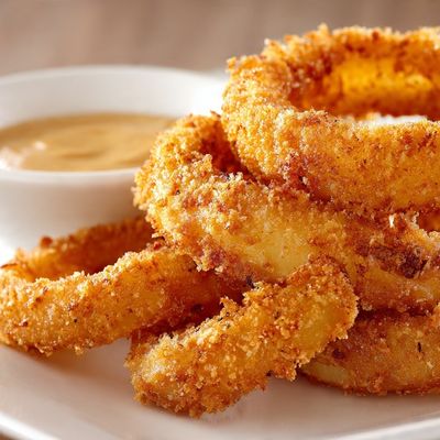 4 Fried Onion Rings