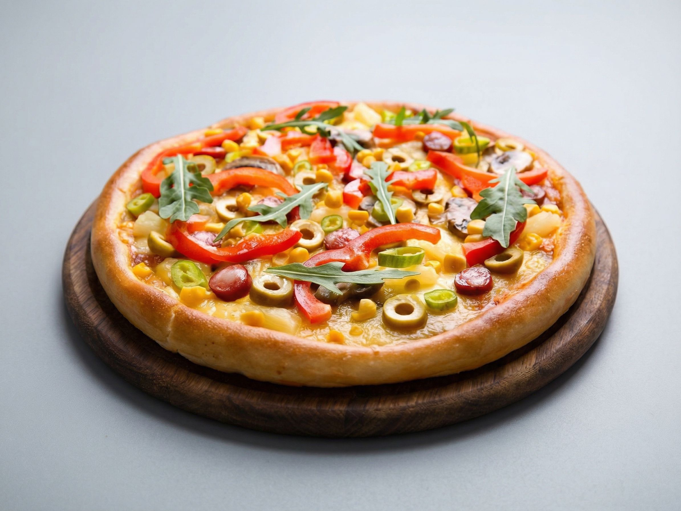 Fresh Vegetable Pizza