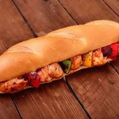 Chicken Shish French Bread Sandwich