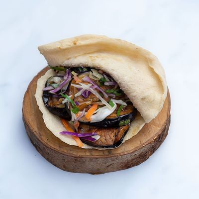 Fried Eggplant Sandwich
