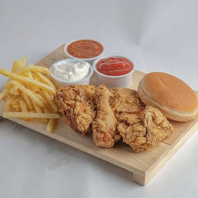 Zinger meal with fries