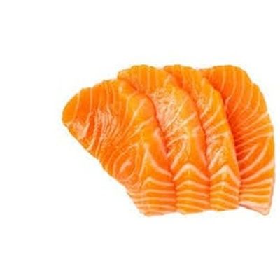 Salmon sashimi