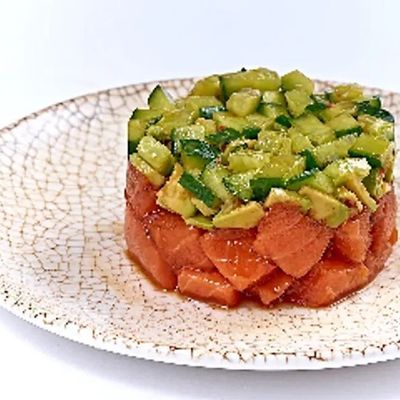 Salmon salad