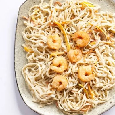 Creamy Shrimp Noodles