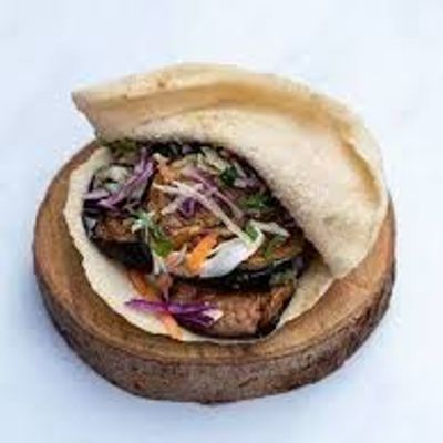 Fried Eggplant Sandwich