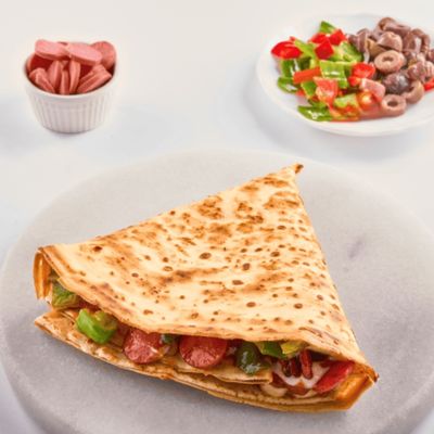 Double Sausage Crepe