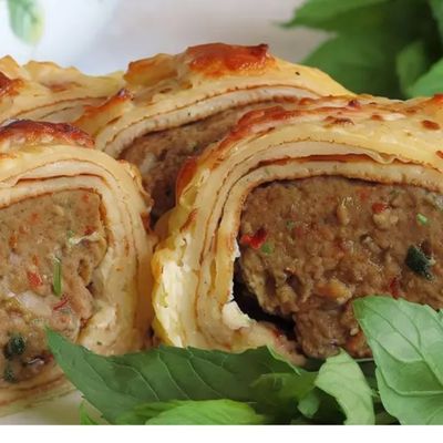 Double Kofta Meat Crepe