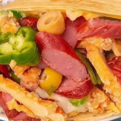 Crispy Chicken and Sausage