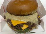 Truffle smash burger